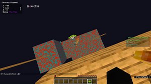 I did Dream's boat clutch from the latest minecraft manhunt.