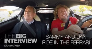 Sammy Hagar (The Red Rocker) takes Dan Rather for a spin in his limited-edition Ferrari that boasts 1,000 hp! Check it out ⬇️ | AXS TV