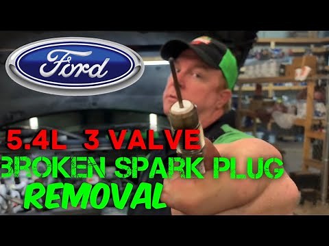 Ford 5.4L Broken Spark Plug Removal.... Don’t Panic, It’s Easy with Lisle 65600