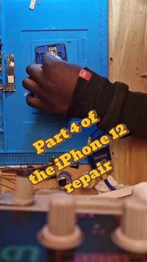 Part 4 of the iphone 12 repair. In this video we cleaned the motherboard and applied solder paste to reball the motherboard. This was done to create solder balls that will be used to join the two layers together #iphone #iphone12 #iphonetricks #iphonerepair #iphonerepairs #iphonetech #repair #cellphone #cellphonerepair #cellphonetechnician #southafrica #southafricatiktok🇿🇦 #johannesburg #gauteng #SAMA28