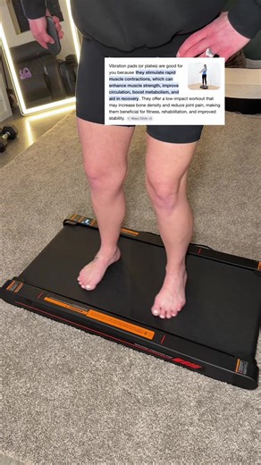 Benefits of Vibration Pads for Muscle Strength and Recovery