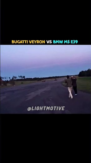 BMW M5 E39 vs Bugatti Veyron – Power Difference Is Crazy