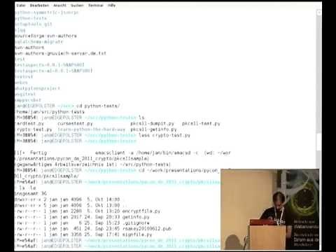Kryptografie mit Python, Unterstützung von PKCS#11 Chipkarten