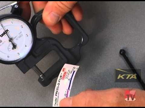 How to Measure Surface Profile Depth -- Testex Press-O-Film Replica Tape