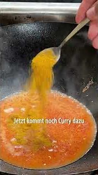 Currywurst wie vom Imbiss – aber mit Wok-Power! 🔥