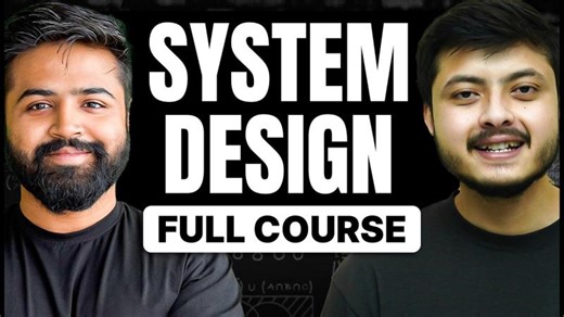 System Design Full Course (High Level Design) | Rohit Negi