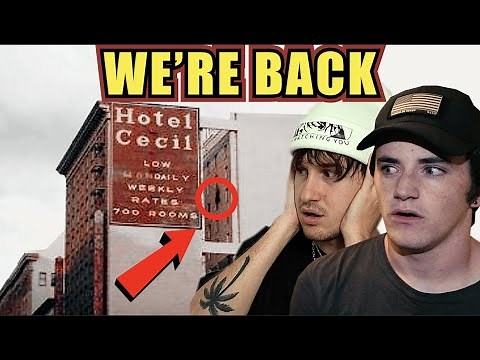 Were Back at The Cecil and Biltmore Haunted Hotel with Stromedy!! (DRONE Experience)
