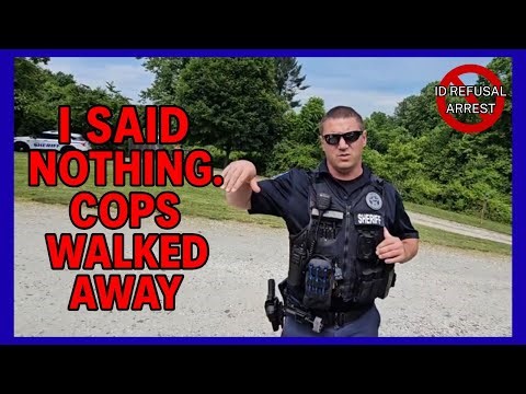 I REFUSED to Answer and Made the Cops Back Off #Empowering | ID Refusal