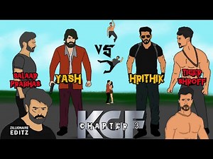 KGF CHAPTER 3 2D ANIMATED MOVIE [PART-02] | YASH | PRABHAS | HRITHIK ROSHAN | TIGER SHOFF