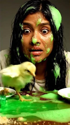 Lyna Explodes After Opening a Super Fizzy Soda Bottle