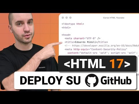 Publish a Free HTML Website Online on Girhub - HTML Course Lesson 17