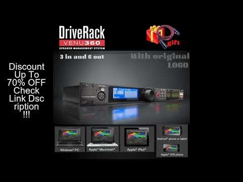 VENU360 3 Input 6 Output Stage Pro Audio Processor Original Software Audio Driver Rack Complete Spea