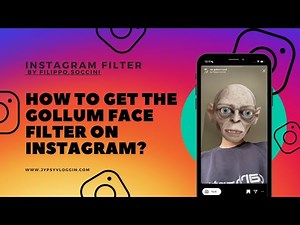 How to get the Gollum Face Filter on Instagram