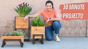 1.6K views · 15 reactions | This planter is simple, stylish and can be built in just 30 minutes! | The DIY Life with Anika | Facebook