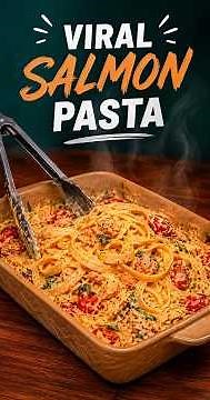 The Creamy Salmon Pasta Everyone Is Obsessed With! 🔥