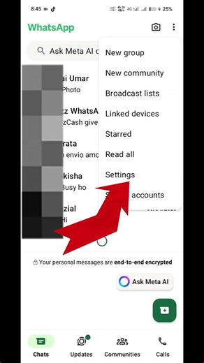 Chats New features #smartphone #appsettings #securephone