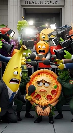 Cheese Burst Pizza Arrested 🚨 | Dark Health Court Story | Emotional Food Crime Short Film