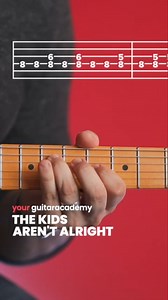 The Kids Aren't Alright - The Offspring #guitarlesson | 1 jour 1 riff