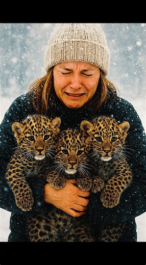 Brave Rescue Team Saves Snow Leopard Cubs in a Blizzard!