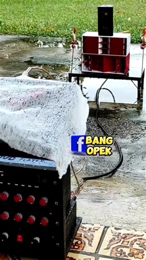 mini sound test suddenly it started raining | miniatur sound system