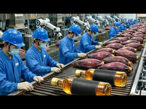 Inside America’s Advanced Wellness Drink Factory | How Banana Blossom Detox Is Made (Full Process)