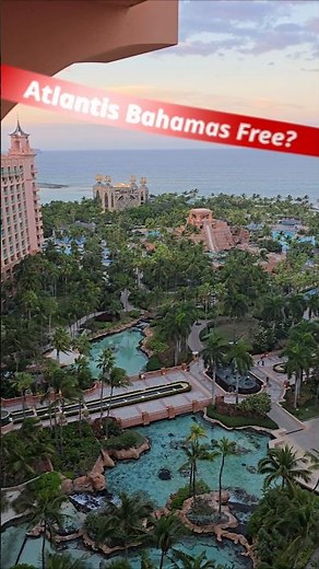 Free Atlantis Bahamas?! Check out our Coral Hotel 4K Video + Complete Guide on our Website! #shorts