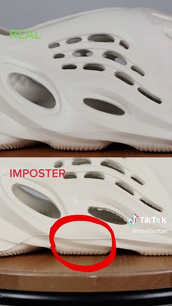 Identifying Real vs Fake Yeezy Foam Runners