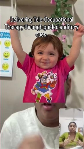 Tele-rehabilitation Occupational Therapy with auditory verbal cues ‪@SNOccupationalTherapy‬