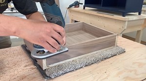 1.7K views · 12 reactions | Rounding over the edges on the walnut...