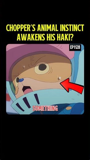 Maybe Chopper has haki all along #onepiece #shorts