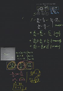 Short Answer Type questions1. On comparing the ratios a2​a1​​,... | Filo