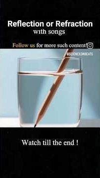 refraction or reflection