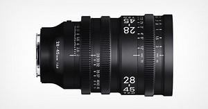Your First Look at Sigma's First AF Cine Lens, the 28-45mm T2.0