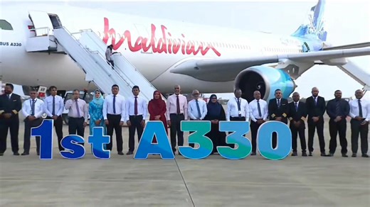 📌 Maldivian Expands Horizons with its First Wide-Body Aircraft, an Airbus A330 🇲🇻 Maldivian, the national airline of the Maldives, proudly inaugurated its first wide-body operations with the arrival of the Airbus A330-200 (8Q-IAB). This historic milestone marks a significant expansion for the airline, which began its journey in 2000 with a modest fleet of two aircraft. At the special event held at Male Velana International Airport, Maldives, to celebrate this landmark achievement, the Preside