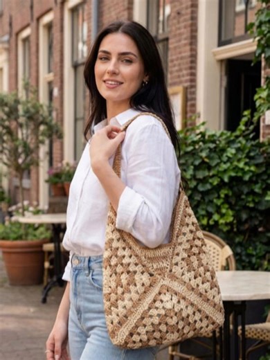 ✨ The Crochet Bag That Goes With Everything This handmade crochet bag is the perfect mix of boho and everyday style 🤍 Lightweight, spacious, and easy to match with any outfit — from coffee dates to weekend strolls. Would you carry this all summer? 🌼👜 #crochetbag #handmadebag#bohobag#summerbag#slowfashion#handcraftedbeauty#bohostyle#tiktokfashion#baglover