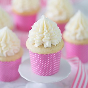 The BEST super moist vanilla cupcakes!! Full Recipe: https://preppykitchen.com/moist-vanilla-cupcake-recipe/ | Preppy Kitchen