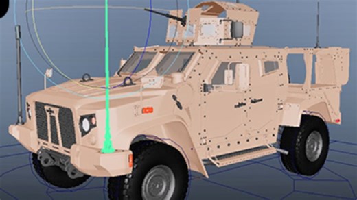 Maya交通工具绑定-高级车辆绑定流程【案例实操】