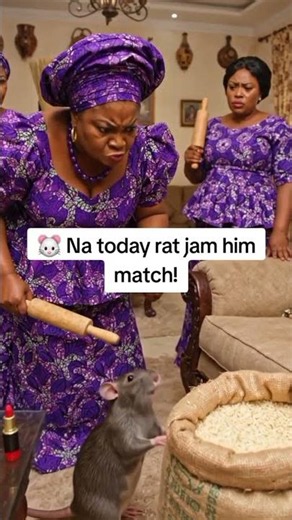 Mama Joe Finally Caught the Stubborn Rat! 🐭💄