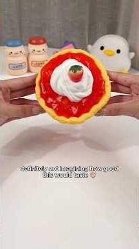 #slimeasmr! ‪@slimeecommunity‬ diy pie baking kit review 🥧 #slimechannel #slimevideo #unboxing