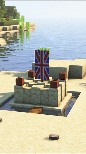 How to Build a Sandcastle in Minecraft