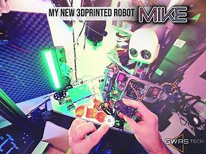 Meet Mike: The 3D-Printed Biped Walking Robot | DIY Robotics Project