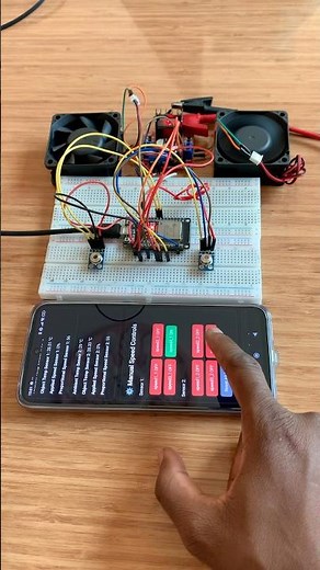 Build a Smart Fan Control System Using ESP32, PHP, MySQL & MLX Sensors #espnow #arduino