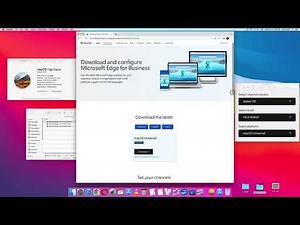 Install Newest Microsoft Edge Browser • Apple Mac High Sierra • How To Instructions 10/2023