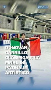 Donovan Carrillo avanza a la final olímpica en Milán-Cortina 2026 #Shorts