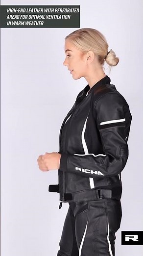 Richa Laura Ladies Motorcycle Leather Jacket