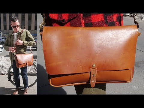 The Minimalist's Leather Bag: WP Standard's Vintage Messenger Review
