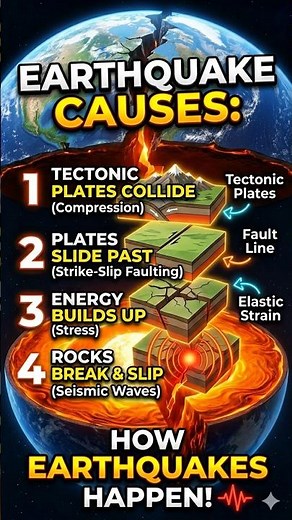 How Earthquakes Actually Work 🌍