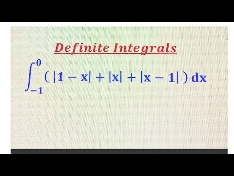 Modulus function _ Definite integrals ~ Part 92~