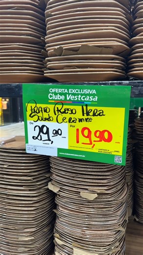 Mega Vestcasa Marginal on Instagram: "OFERTAS IMPERDÍVEIS PARA SÓCIOS DO CLUBE VESTCASA! Você vai encontrar: Prato Raso Hera Sólido Cerâmica Sortido por apenas R$19,90 à vista cada para sócios do Clube Vestcasa. Bowl Hera Sólido Cerâmica Sortido por apenas R$19,90 à vista cada para sócios do Clube Vestcasa. Prato de Sobremesa Hera Sólido Cerâmica Sortido por apenas R$19,90 à vista cada para sócios do Clube Vestcasa. Caneca MOD Porcelana por apenas R$19,90 à vista cada para sócios do Clube Vestca