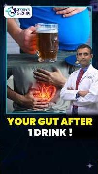 This Is Your Gut After Last Night! | Effects of drinking alcohol